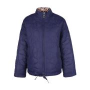 Barbour Omvändbar Quiltad Jacka Blue, Dam