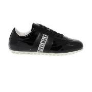 Bikkembergs Svarta Patent Sneakers för Kvinnor Black, Dam