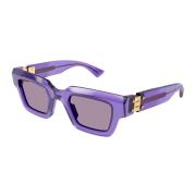 Bottega Veneta Sunglasses Purple, Dam