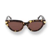 Bottega Veneta Cat Eye Solglasögon Brown, Dam