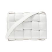 Bottega Veneta Vit Vadderad Cette Axelväska White, Dam