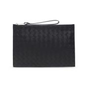 Bottega Veneta Läderhandväska Black, Herr