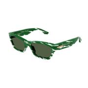 Bottega Veneta Sunglasses Green, Unisex