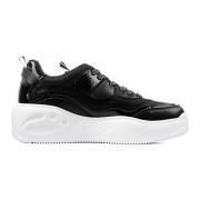Buffalo Sneakers Black, Dam