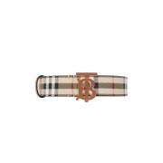 Burberry Bälte med logotyp Beige, Unisex