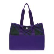 Burberry Shoppingväska Purple, Herr