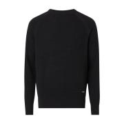 Calvin Klein Svarta Tröjor - Pullover Black, Herr