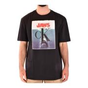Calvin Klein Svart Ss20 T-shirt med stilnummer 92Mwtf32C491001 Black, ...