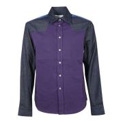 Calvin Klein Stilfull Skjorta för alla tillfällen Purple, Herr