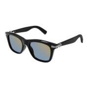 Cartier Höj din stil med Ct0396S-004 solglasögon Black, Unisex