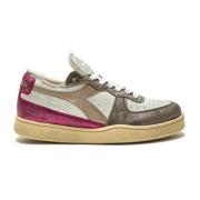 Diadora Premium Pigskin Sneakers Pink, Dam