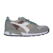 Diadora Grå Suede Sneaker - Herr Gray, Herr