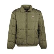 Dickies Grön Puffer Dunjacka för Män Green, Herr