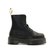 Dr. Martens Stövlar med snörning Black, Dam