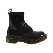 Dr. Martens Stövlar med snörning Black, Dam