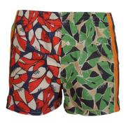 Dsquared2 Blommig Strandshorts för Män Multicolor, Herr