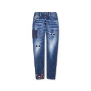 Dsquared2 Marinblå Cool Guy Fit Jeans Blue, Herr