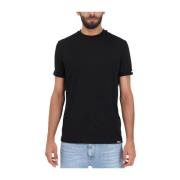 Dsquared2 Svarta T-shirts och Polos Black, Herr