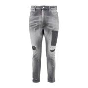 Dsquared2 852 Ljusgrå Slim-fit Jeans Gray, Herr