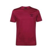 Emporio Armani Grundläggande T-shirt Red, Herr