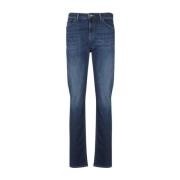 Emporio Armani 5 Fickor Jeans Blue, Dam