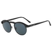 Emporio Armani Ar8090 Halvrunda solglasögon Black, Dam