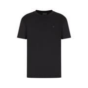 Emporio Armani Ikoniskt Logga Herr T-Shirt Black, Herr