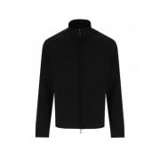 Emporio Armani Sweatshirts Hoodies Black, Herr