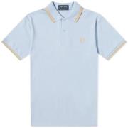 Fred Perry Original Twin Tipped Polo - Lido Blue Blue, Herr