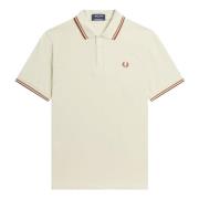 Fred Perry Original Twin Tipped Polo - Havremjöl/Mörk Karamell/Whiskyb...