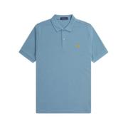 Fred Perry Polo Shirt Blue, Herr