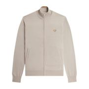 Fred Perry Beige Cardigan med Dragkedja Beige, Herr