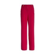 Giorgio Armani Straight Trousers Pink, Dam