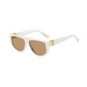 Givenchy Stiliga solglasögon för kvinnor White, Dam