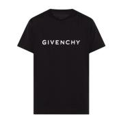 Givenchy T-shirt med logotyp Black, Herr