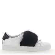 Givenchy Låga kalvskinn sneakers White, Dam