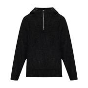 Helmut Lang Textured hoodie Black, Herr