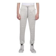 John Richmond Kontrast Dragsko Joggingbyxor med Sidestripe Beige, Herr