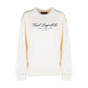 Karl Lagerfeld Sweatshirts Hoodies White, Dam