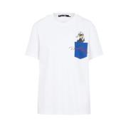Karl Lagerfeld T-Shirt Disney Print White, Dam