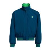 Kenzo Statement Duck Blue Bomber Jacka Blue, Herr