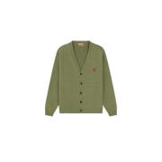 Kenzo Preppy Style Cardigan Green, Herr