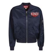 Kenzo Bomberjackor, Klassisk Stil Blue, Dam