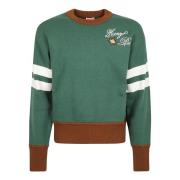 Kenzo Grön Party Jumper Sweaters Green, Herr