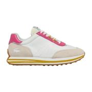 Lacoste Vintage-inspirerade Sneakers med Moderna Detaljer White, Dam