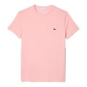 Lacoste Chalky Pink Small Logo Tee Pink, Herr