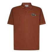 Lacoste Copper Ss23 Unisex T-Shirts Polos Brown, Herr