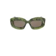 Loewe Stiliga solglasögon Green, Unisex