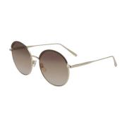 Longchamp Stiliga solglasögon för modeframåt kvinnor Yellow, Dam