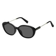 Marc Jacobs Kliska svarta solglasögon för kvinnor Black, Dam